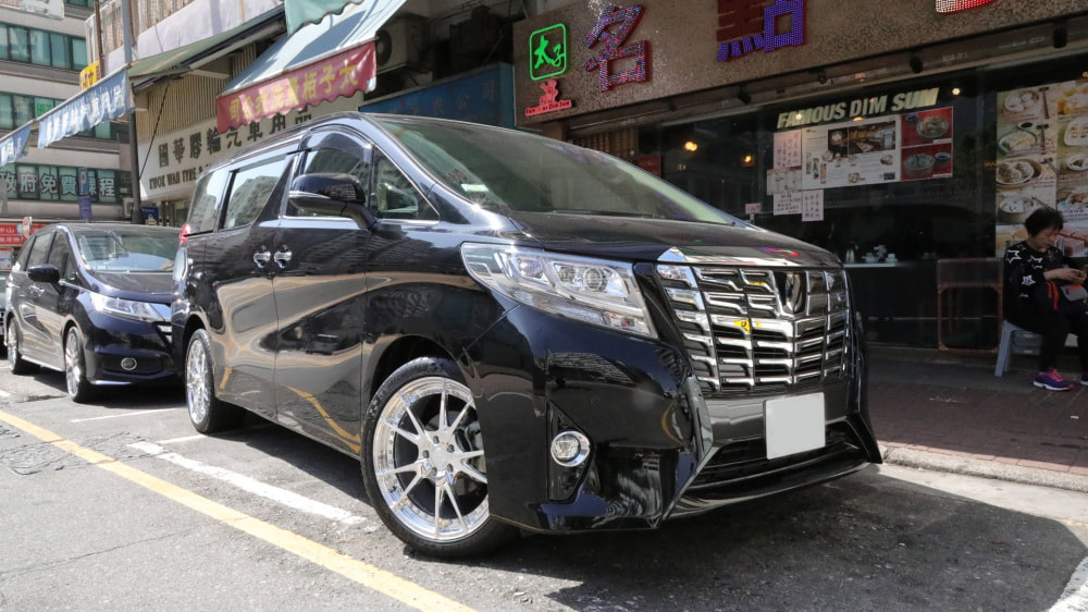 Toyota Alphard and Modulare Wheels D31 and wheels hk and 呔鈴