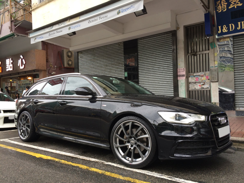 Audi A6 and ABT Sportline DR Wheels and wheels hk and 呔鈴