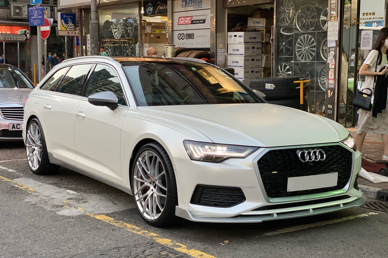 Audi C8 A6 and Breyton Fascinate Wheels and wheels hk and 呔鈴 