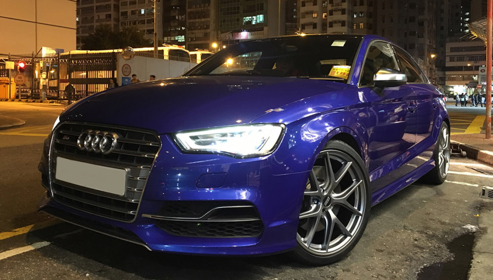 Audi S3 and BBS CIR Wheels and 呔鈴