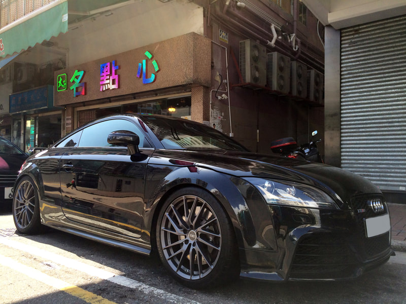 Audi TT and Be by Breyton Force 5 Wheels and 呔鈴