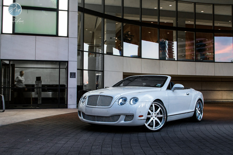 Bentley Continental GT and Modulare Wheels M16 and 呔鈴