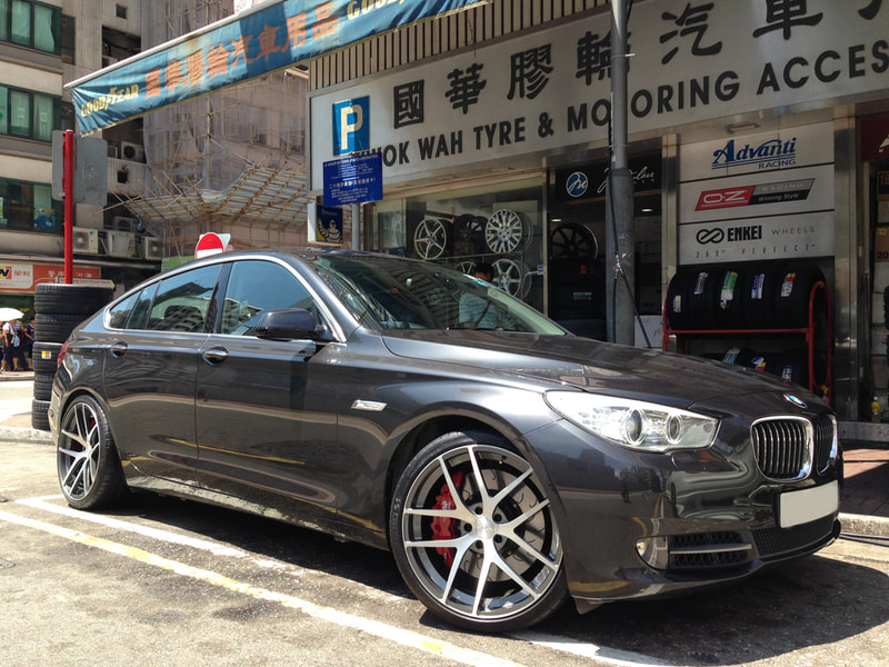 bmw f07 5gt and modulare wheels b18 and 呔鈴 and tyre shop hk