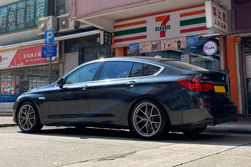 BMW F07 5GT 5 Gran Turismo and BBS CIR Wheels and tyre shop hk and michelin ps4s tyres