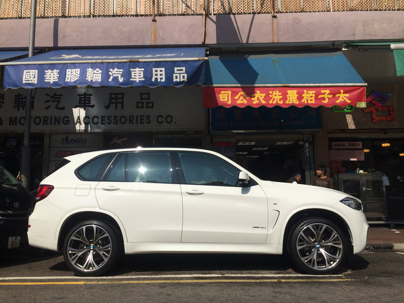 BMW F15 x5 and bmw 627 wheels and wheels hk and 呔鈴