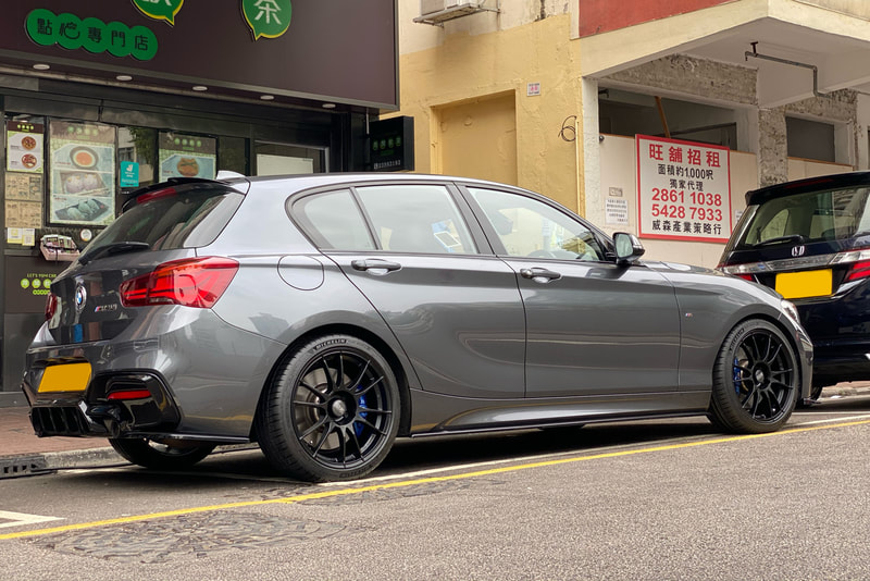 BMW F20 1 series M140i and OZ Racing Ultraleggera wheels and wheels hk and 呔鈴 and michelin PS4 tyres