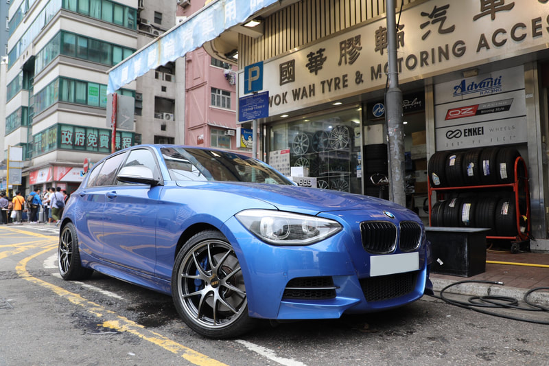 BMW F20 and BBS RIA Wheels and 呔鈴