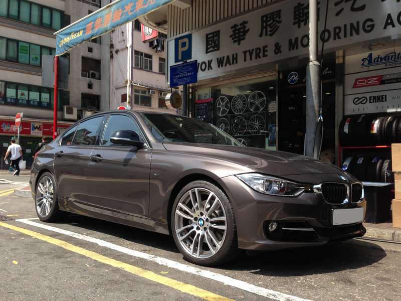 BMW F30 and BMW 403M Wheels and 呔鈴 and wheels hk