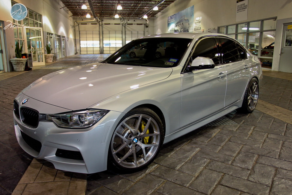 BMW F30 and Modulare Wheels B18 and 呔鈴