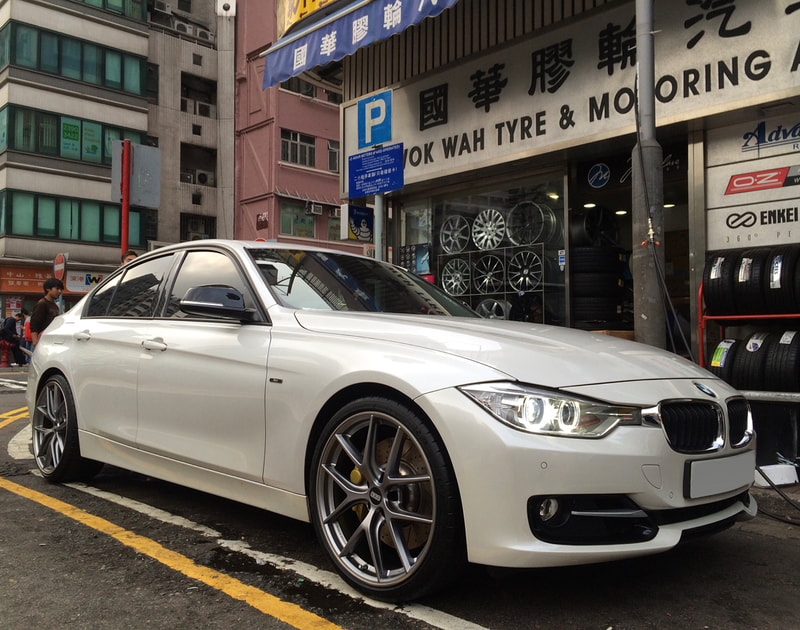 BMW F30 and BBS Wheels CIR and 呔鈴
