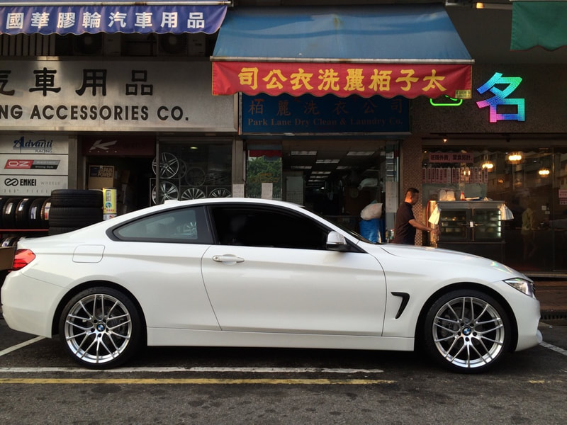 BMW F32 4 series and Breyton Wheels Spirit R and wheels hk and 呔鈴
