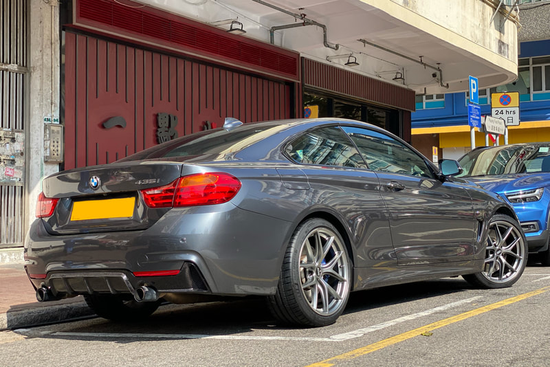 BMW F32 4 Series and BBS Wheels CIR and wheels hk and michelin ps4s tyres and 呔鈴