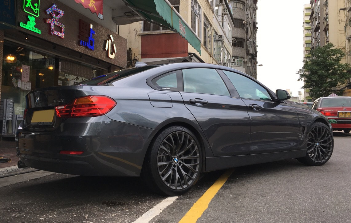 BMW F30 and Breyton Topas Wheels and 呔鈴