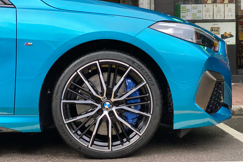 BMW F44 2 Series M235i and BMW 552M Wheels and wheels hk and tyre shop hk and 呔鈴 and michelin ps4s tyres