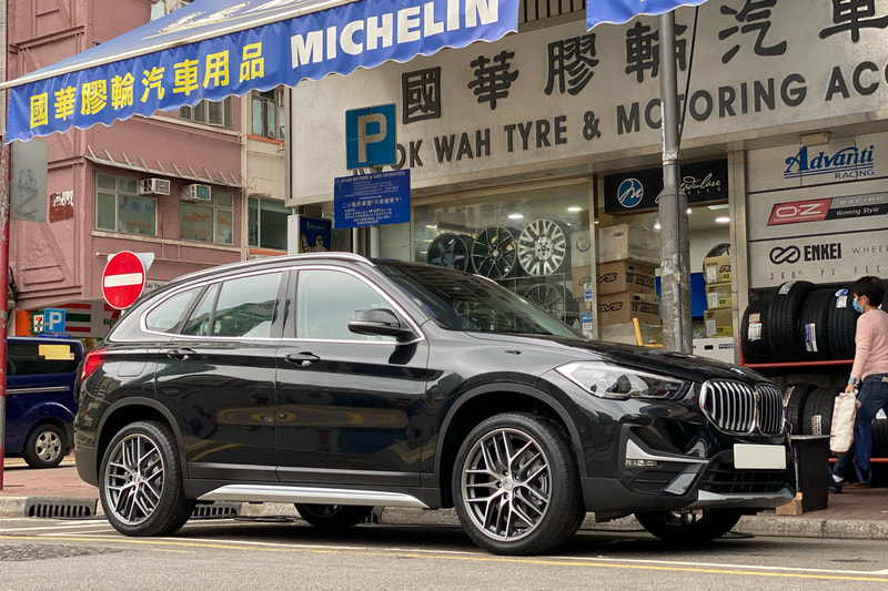 BMW F48 X1 and BBS CCR Wheels and tyre shop hk and kwokwahtyre and 呔鈴 and 車軨 and goodyear f1a5 tyre