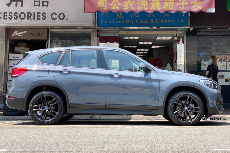 BMW F48 X1 and BBS SX Wheels and wheels hk and 呔鈴
