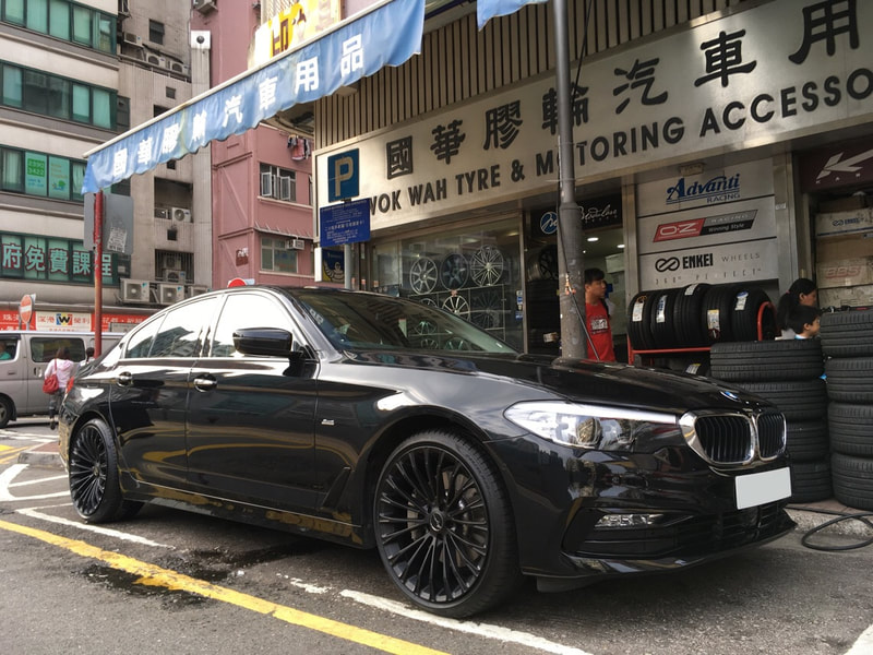 BMW G30 and Breyton Race LS 2 Wheels and 呔鈴