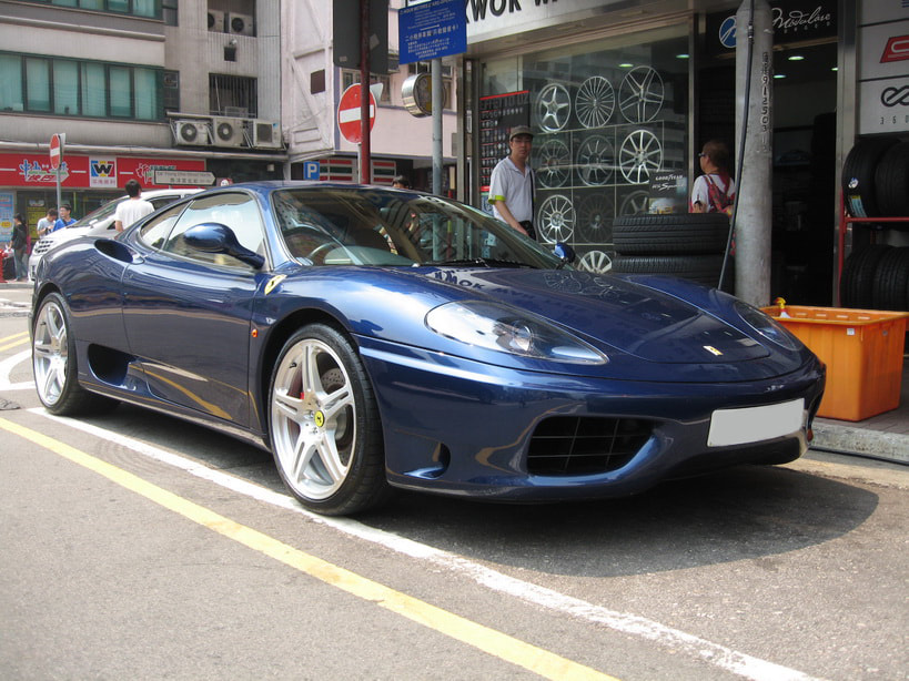 Ferrari 430 and HRE Wheels P47SC and 呔鈴