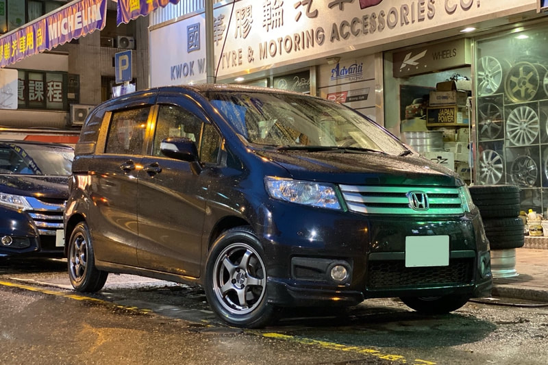 Honda Spike and Honda Freed and enkei Pf05 wheels and wheels hk and tyre shop hk and 呔鈴 and Bridgestone tyres