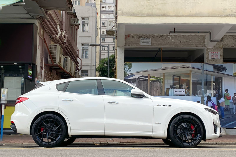 Maserati Levante and BC Forged EH168 Wheels and tyre shop hk and Pirelli Scorpion Zero tyre and 輪胎店