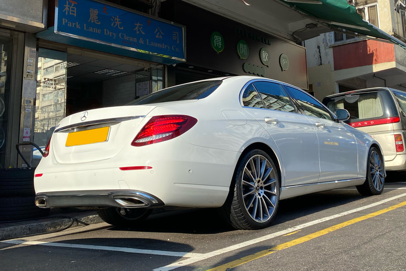 Mercedes Benz W213 E200 and AMG Multispoke Wheels and wheels hk and 呔鈴
