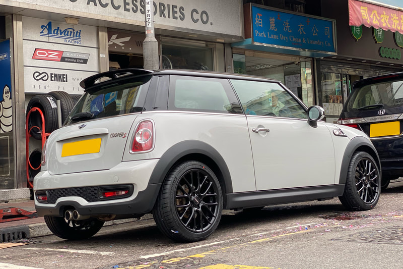 Mini Cooper and JCW  Wheels R112 and wheels hk and michelin ps4 tyres and 呔鈴