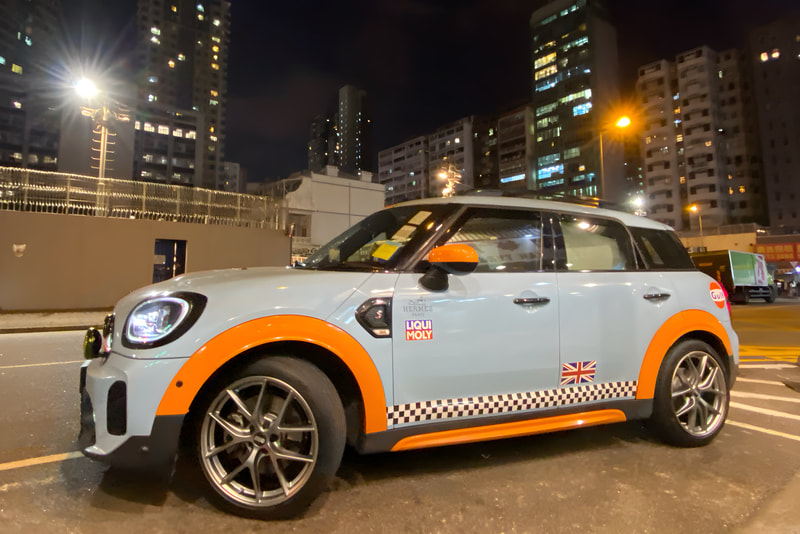 Mini F60 Countryman and BBS CIR Wheels and Tyre shop hk and 輪胎店