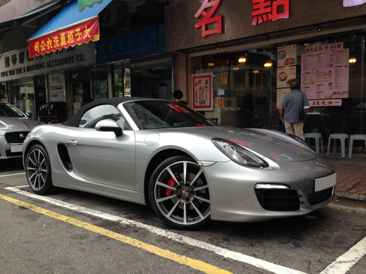  Porsche 981 Boxster and Porsche Sport Classic III Wheels and wheels hk and 呔鈴