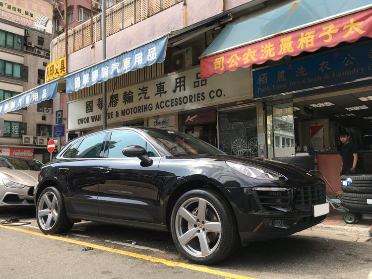 Porsche Macan S and Porsche Sport Classic Wheels and wheels hk and 呔鈴