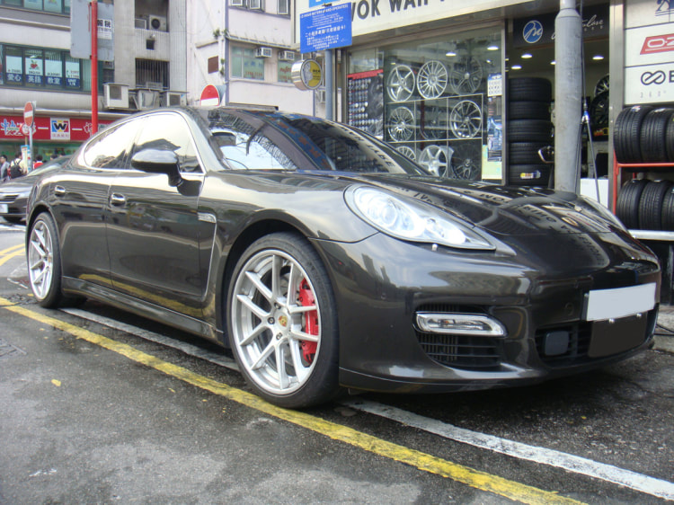 Porsche Panamera and ADV1 Wheels and 呔鈴 and wheels hk