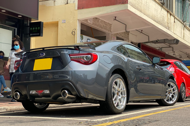 Subaru BRZ and BBS RF Wheels and tyre shop hk and forged wheels and 呔鈴