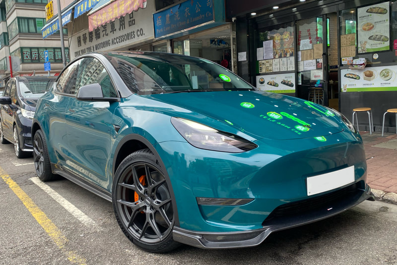 Vossen HF5 wheels and tyre shop hk and wheel shop hk and tesla