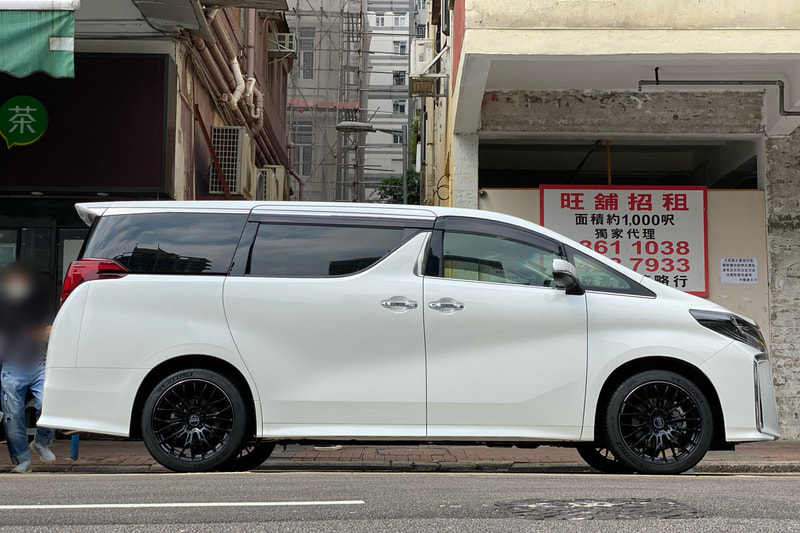 Toyota Alphard and vellfire and rays homura 2x10bd wheels and wheels hk and tyre shop hk and michelin ps4 tyres and 呔鈴