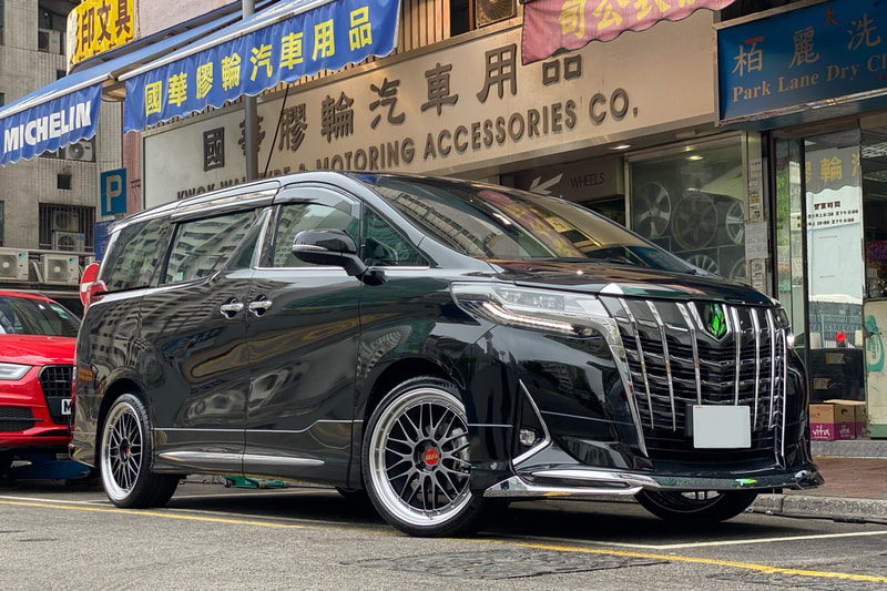 Toyota Alphard and Vellfire an d BBS LM Wheels and tyre shop 