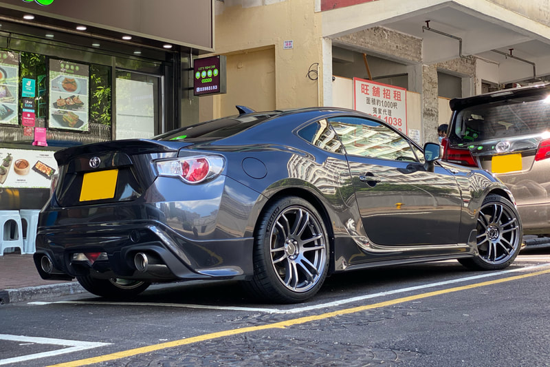 Toyota GT86 and enkei tsp6 Wheels and wheels hk and tyre shop hk and 呔鈴