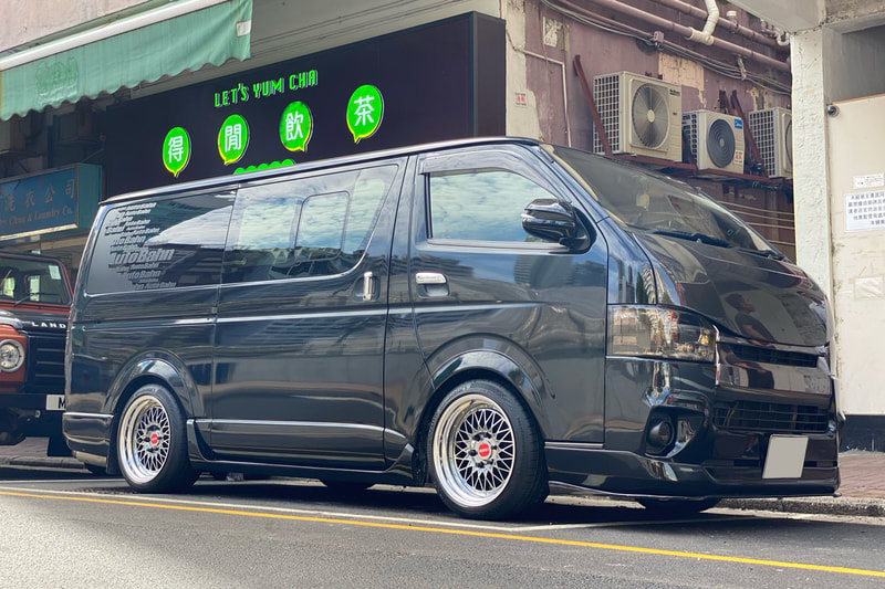 Toyota HIACE and ESSEX ENCM 2P Wheels and tyre shop hk and wheels hk and 呔鈴
