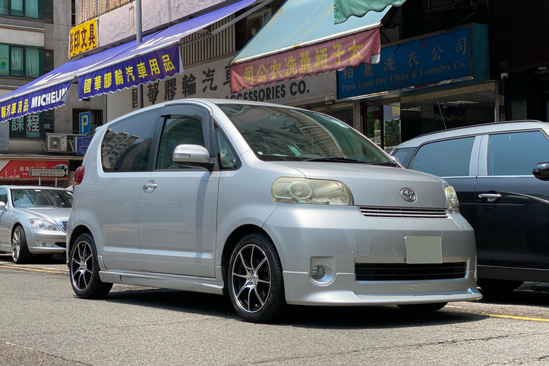 Toyota Porte and Advanti Racing Wheels Sk06 and wheels hk and 呔鈴