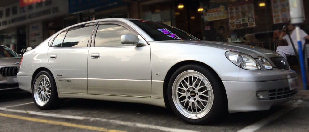 Toyota Aristo and BBS LM Wheels and wheels hk and 呔鈴