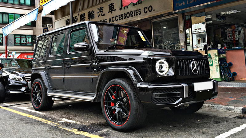 Mercedes Benz X463 G63 and AMG Cross Spoke Forged Wheels and wheels hk and 呔鈴