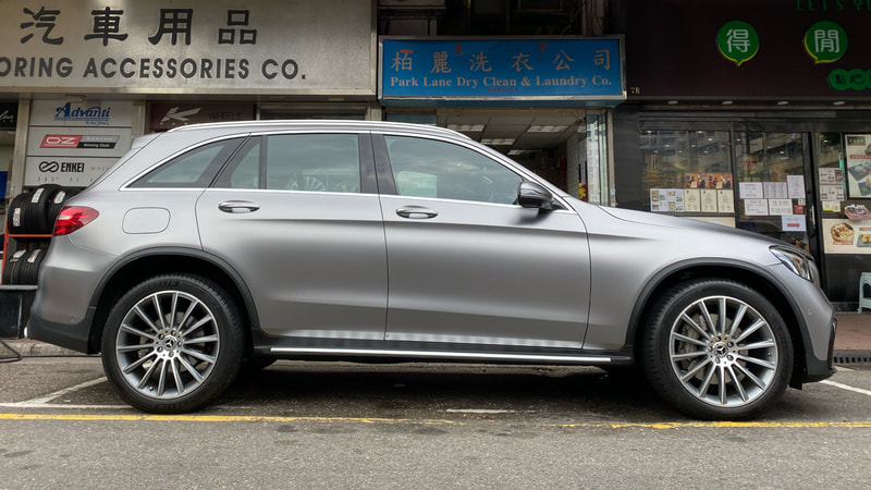 Mercedes Benz X253 GLC and AMG Multispoke wheels and wheels hk and 呔鈴
