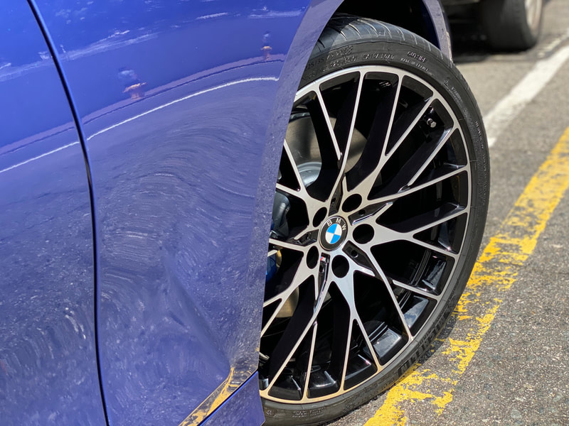 BMW G20 330i and BMW 794M Wheels and wheels hk and 呔鈴