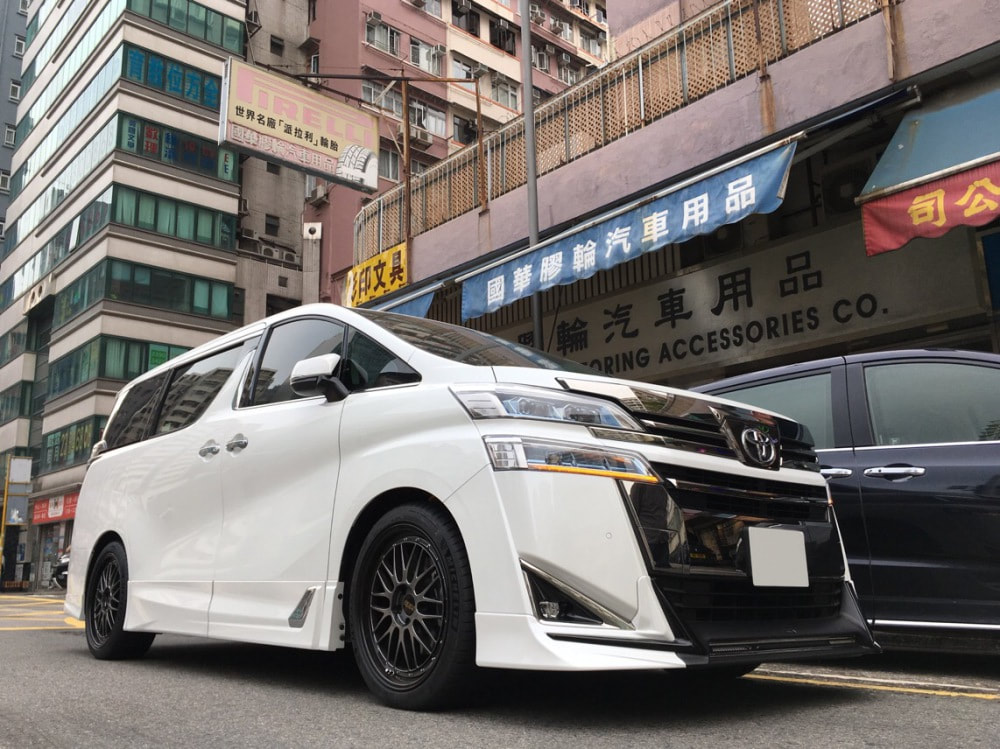 Toyota Vellfire and BBS LM Wheels and wheels hk and 呔鈴