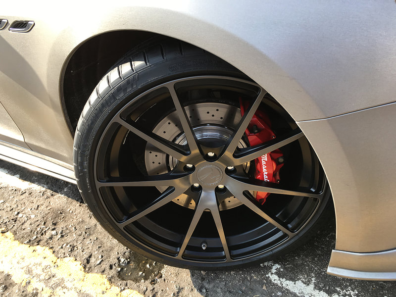 Maserati Ghibli and Modulare Wheels B31 and Wheels hk and 呔鈴
