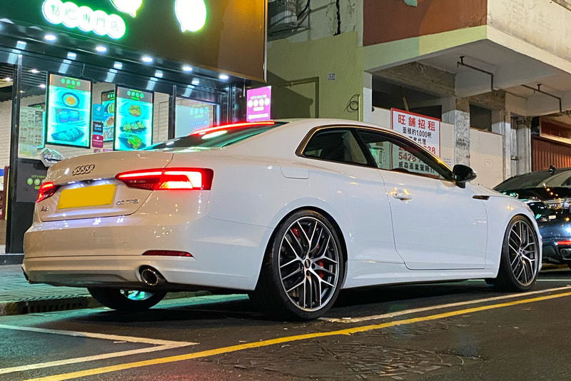 Audi A5 and BBS CCR Wheels and wheels hk and tyre shop and michelin Ps4s tyres