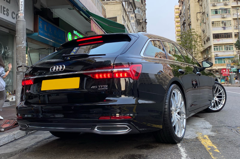 Audi A6 and Breyton Wheels Fascinate and wheels hk and 呔鈴