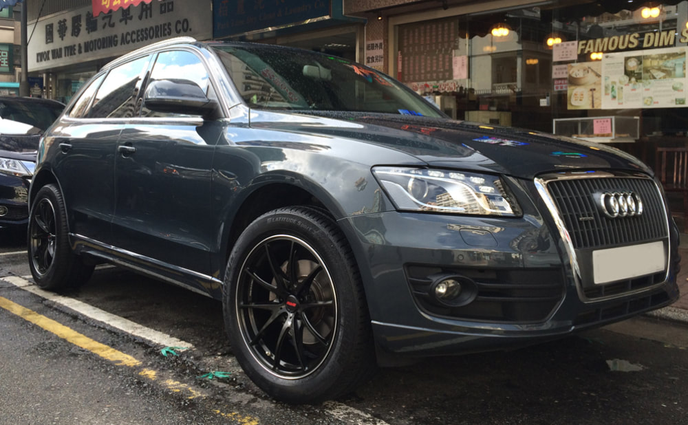 Audi Q5 and RAYS Volk Racing G25 Wheels and wheels hk and 呔鈴