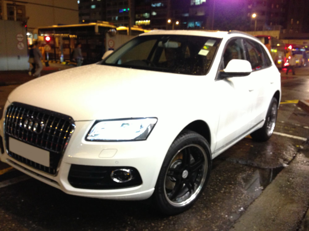 Audi Q5 and Work Wheels GS2 and 呔鈴