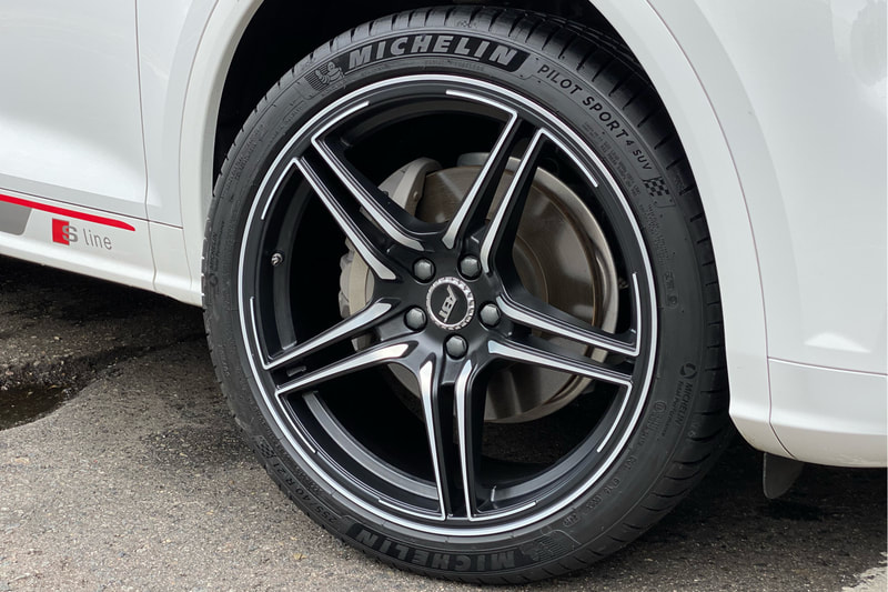 Audi Q5 and ABT Sportsline the FR wheels and wheels hk and 呔鈴 and michelin ps4 suv tyres