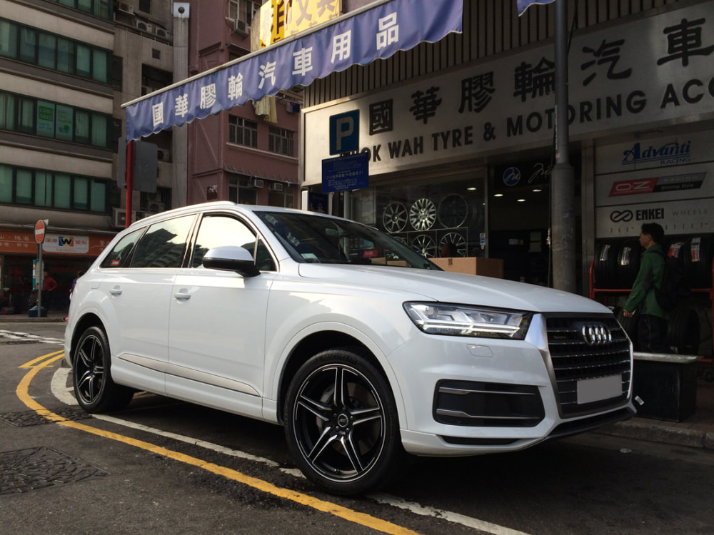 Audi Q7 and ABT FR Wheels and wheels hk and 呔鈴