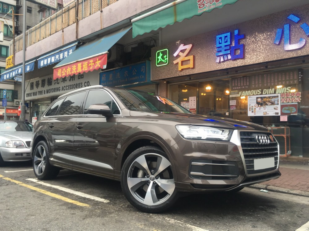 Audi Q7 and Audi wheels and wheels hk and 呔鈴